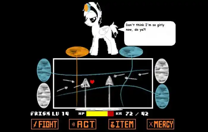 《undertale》也许可以被称作子弹天堂或者初级子弹地狱.