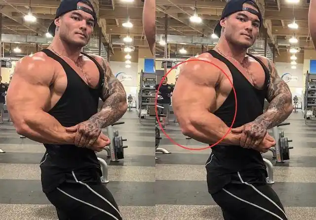 健体之王"杰瑞米"ins晒照,手臂围度比大腿还粗