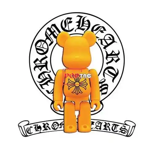 卡通动漫暴力熊字母花纹印花图案服装裁片t恤卫衣烫图印花花型素材