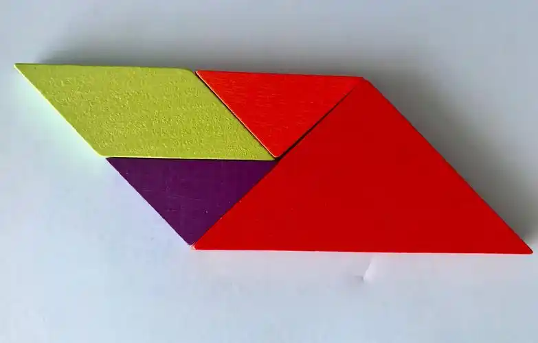 七巧板可以组成38个平行四边形