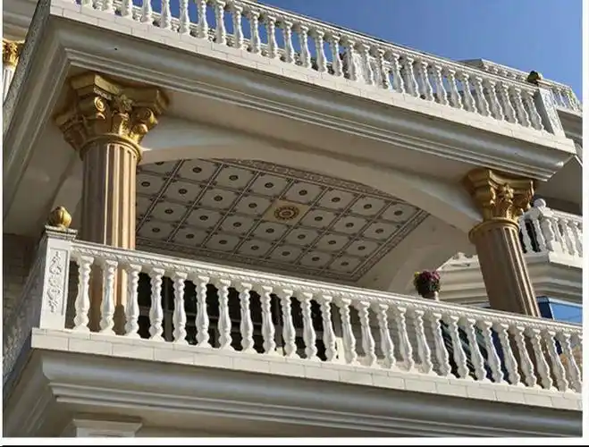 卡芬蒂 农村欧式别墅阳台护栏围栏花瓶柱栏杆罗马柱模具现浇水泥建筑