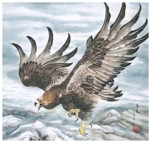 大鹏展翅恨天低