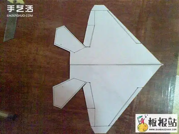 f27折纸飞机模型图纸