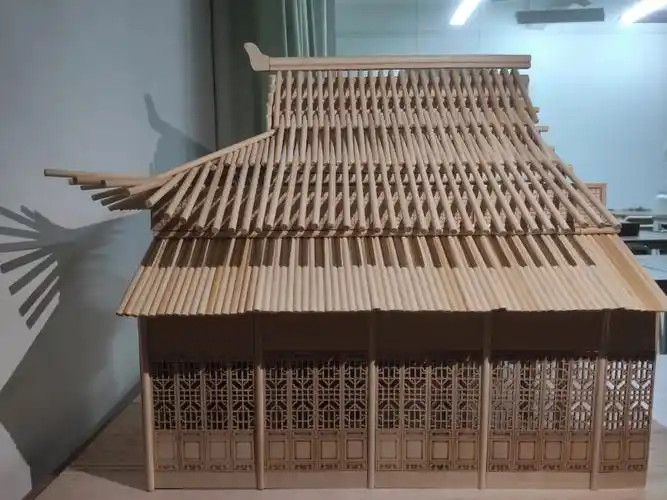 古建筑模型纯手工制作