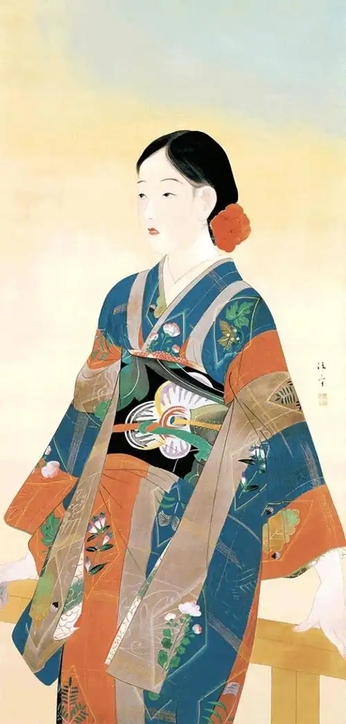 和服那些事丨和服配色花纹和形制参考素材