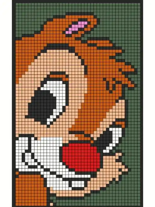 奇奇蒂蒂像素图