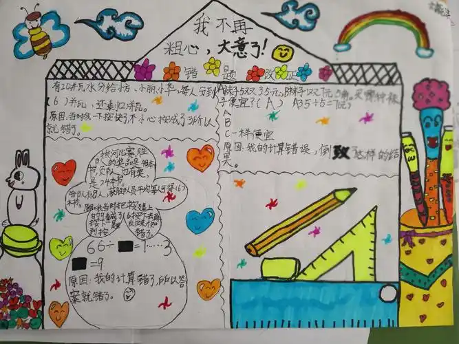 假期科小(2016级3班和4班部分错题卡)