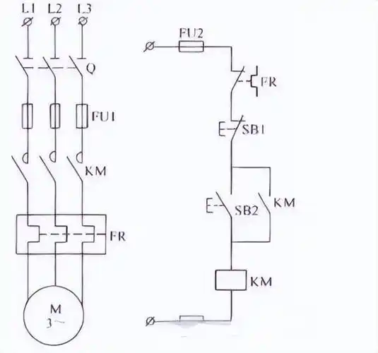 什么是电气互锁?自锁?以及常见自锁电路_回路_控制_电动机