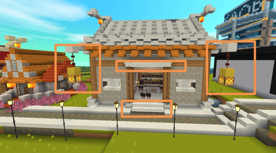 [攻略]《迷你世界》古风民宅教程,这是小时候第一次画的房子?