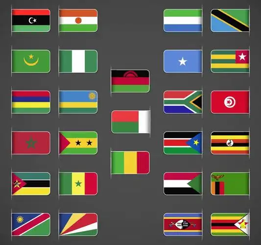 好看的彩色国旗矢量素材下载(图片id:536814)_-吊旗挂旗-矢量素材_ 集