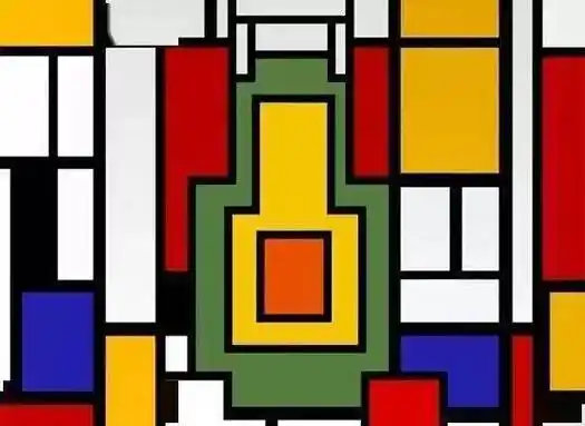 蒙德里安用了一生的纠结画直线