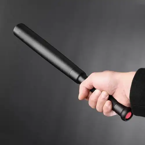 强光手电筒狼牙棒防身棍战术手电非高压电棒