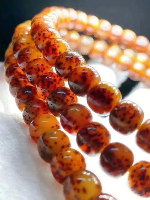 通透玉化的星月菩提呢71