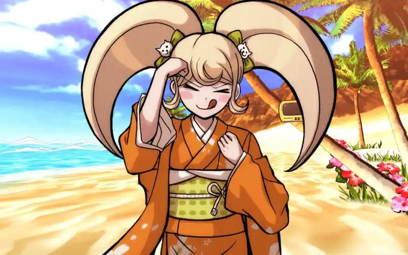 《弹丸论破2》爱岛模式 西园寺日寄子好感度对话收录 外出券攻略 沙滩