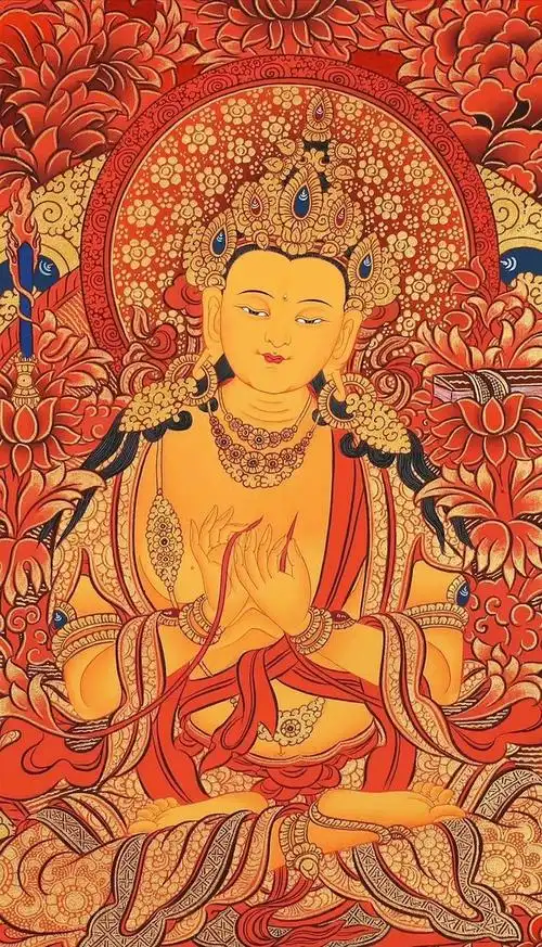 求文殊菩萨壁纸原图