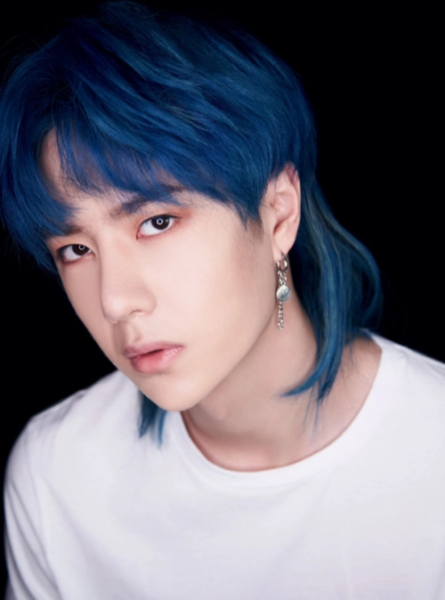 当男星遇上狼尾发型:蔡徐坤很野肖战很苏,但我还是忘不了这位的_腾讯