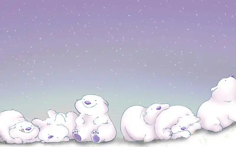 可爱小熊电脑壁纸免费下载,精选桌面背景图片