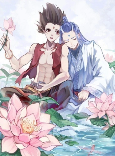 哪吒:时尚界的大佬!当他们换上了西装后,敖丙成了国际名模