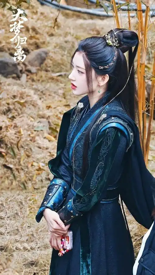 程潇古装扮相##程潇水中执箭造型