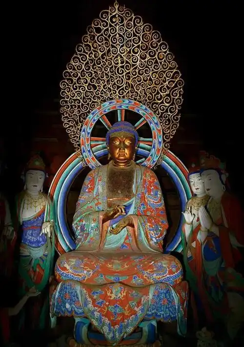 清凉赏析丨五台山佛光寺唐塑|东大殿|彩塑|菩萨像|释迦牟尼佛_网易