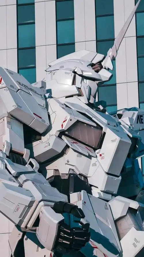 网友拍摄台场独角兽高达,这近距离的细节与光影效果没想到这么赞