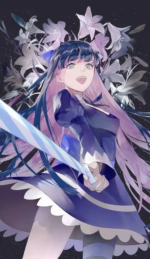 长筒袜插画图片壁纸