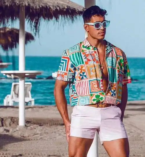 泳裤男模写真,很有料!