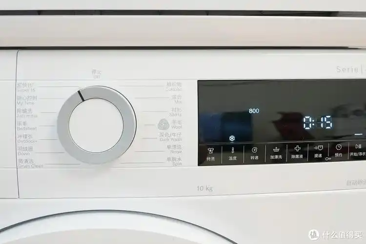 博世·4系云朵白"入职家庭报告"!_洗衣机_什么值得买