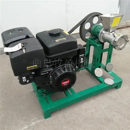 江米棍膨化机 双螺杆食品膨化机图片 下乡摆摊江米棍膨化机