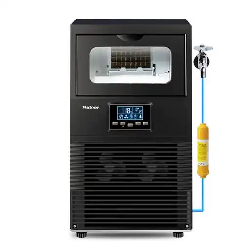 沃拓莱(watoor)制冰机小型商用奶茶店ktv方冰块40kg/55kg大型全自动