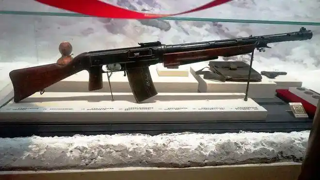 一款长得像突击步枪的瑞士启拉利轻机枪在别国大放色彩