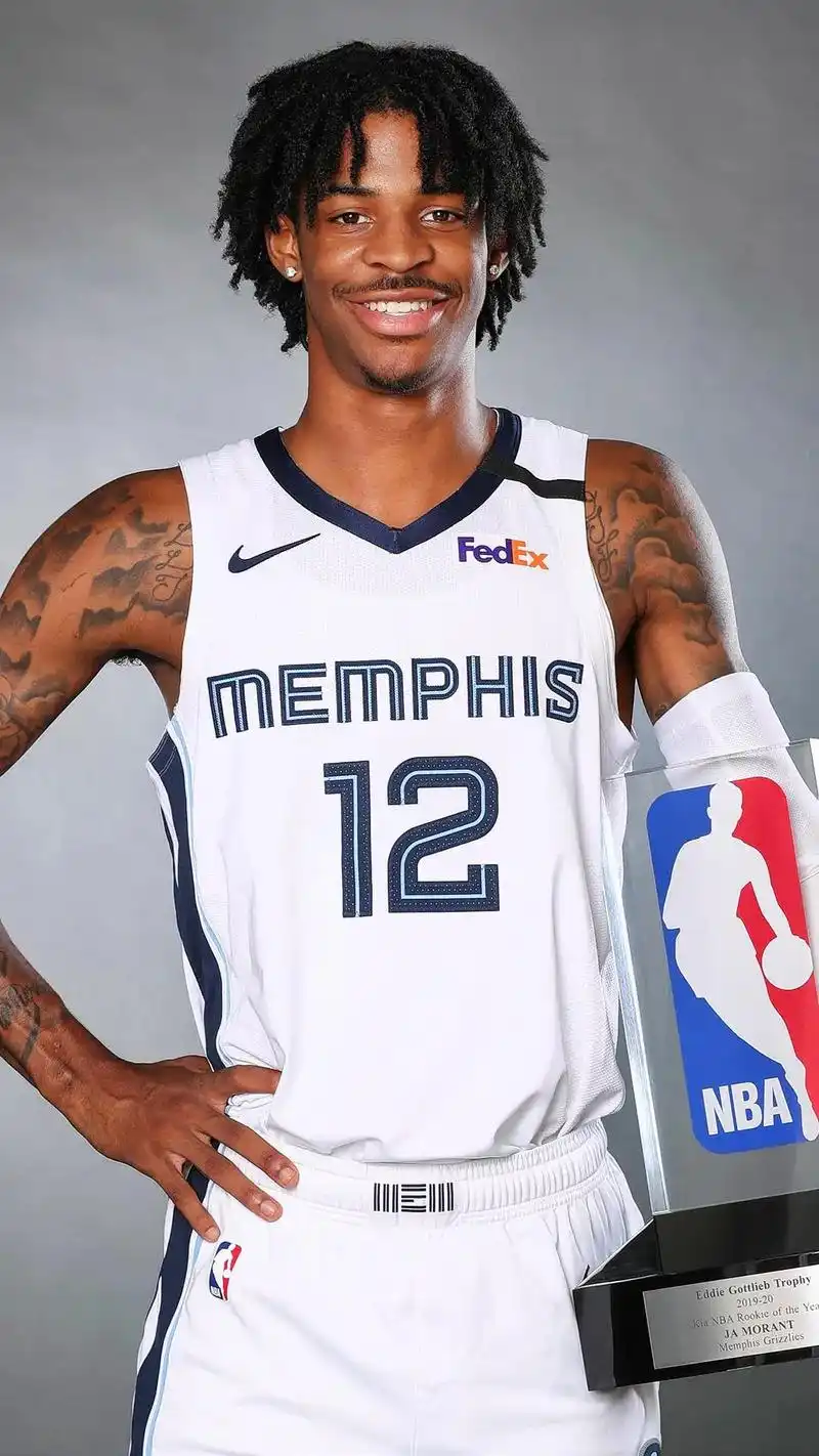 篮球明星莫兰特壁纸.免费取图方法:抖音主页搜索"华升取图"小 - 抖音