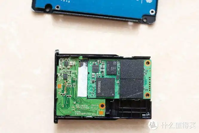 晒单大赛教大家msatassd变成sata硬盘三星t3500g固态移动硬盘改装演示