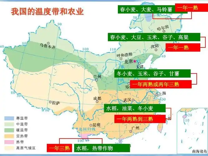 中国气候复习课件答案ppt
