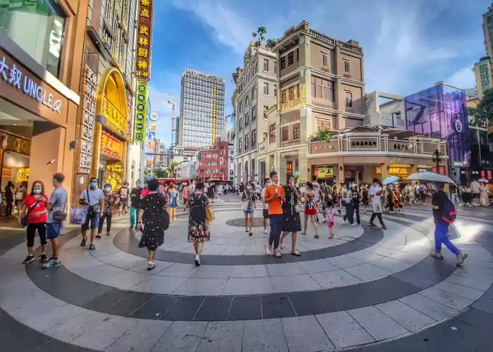 北京路步行街广州市越秀区