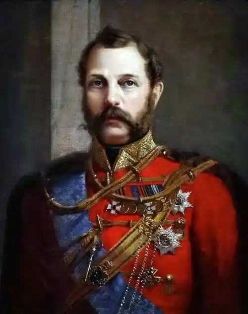亚历山大二世肖像1860-1870年亚历山大三世肖像1889年尼古拉二世肖像