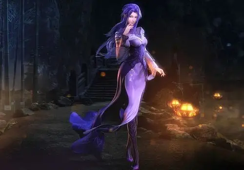 天行九歌紫女9月新壁纸出炉从头到脚焕然一新