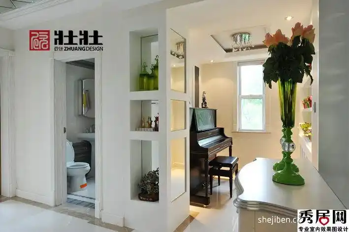 小户型餐厅改钢琴区设计图片 餐厅摆放在家庭饭厅风水设计效果图