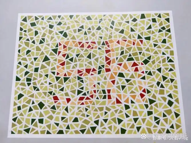 色盲色弱测试图第六版-①简单好认的来几张