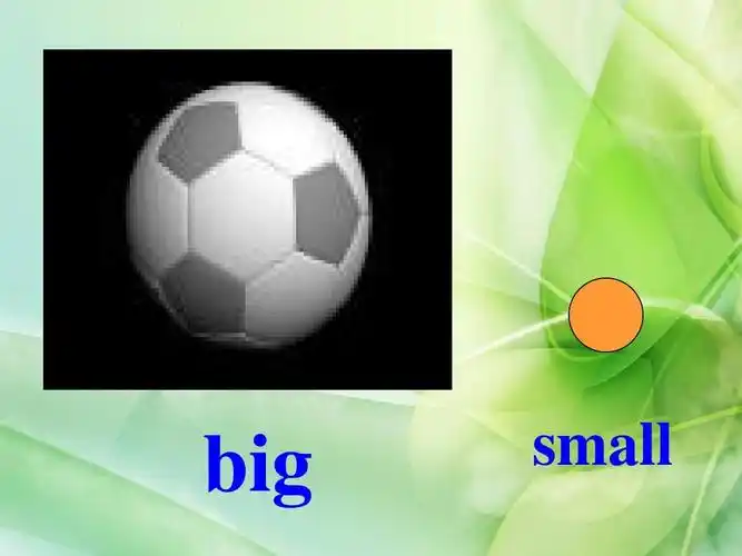 2《unit 1 london is a big city》ppt课件4 big small 第1页 (共9页