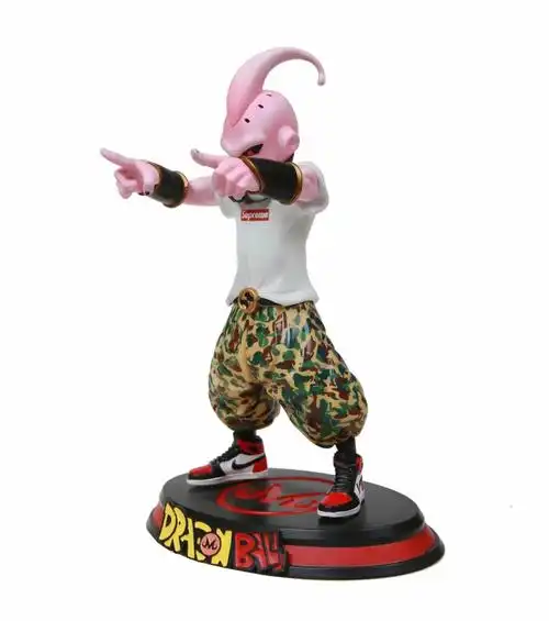 新款七龙珠潮牌魔人布欧站姿潮服人偶手办模型手办