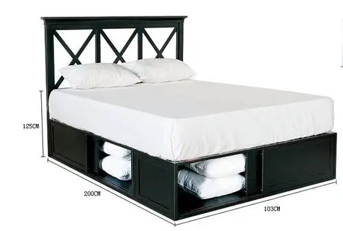 小户型推荐 9款最会收纳的梦幻双人床(图)