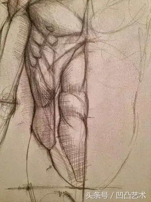 人体素描艺术绘画学习的必修课