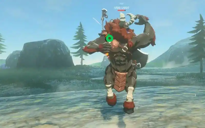 【塞尔达传说-大师模式】兽神山-红色人马