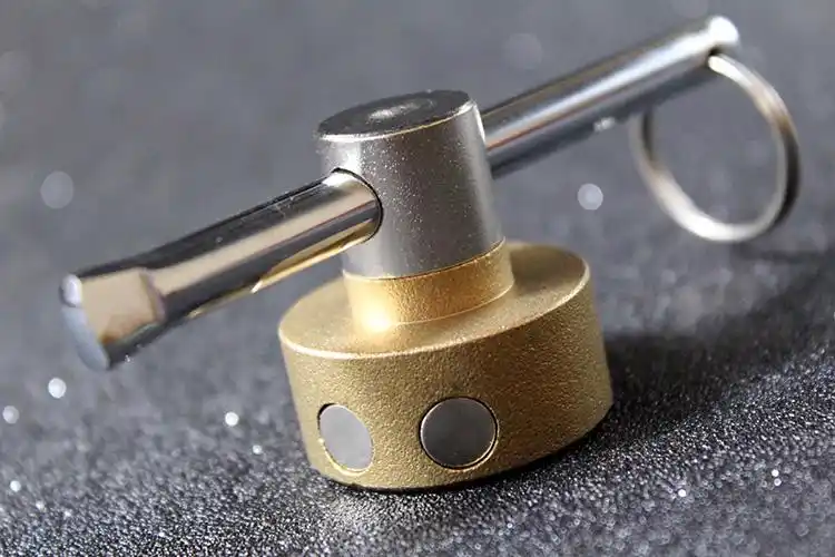 一字阀门钥匙 磁性锁闭阀暖气阀门钥匙 自来水表前阀门钥匙扳手 万用