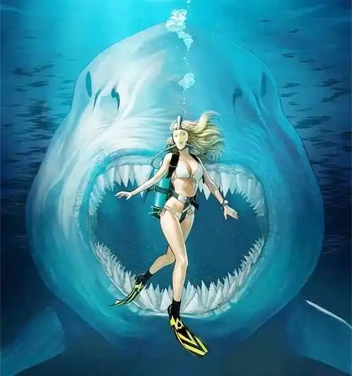 巨齿鲨到底有多恐怖?拥有250颗牙齿,被认为是地球最大的掠食者