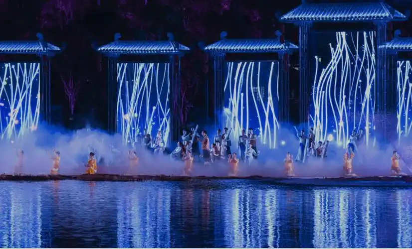 四川通江:大型沉浸式实景演出《银耳传奇》成功试演_通江县_文化_明湖