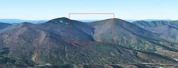 在中国高山上发现直径1400米陨石坑