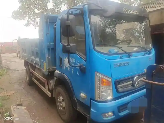 18年3月,大运4.2米工程自卸车,5档高低速,8.25轮胎 - 抖音