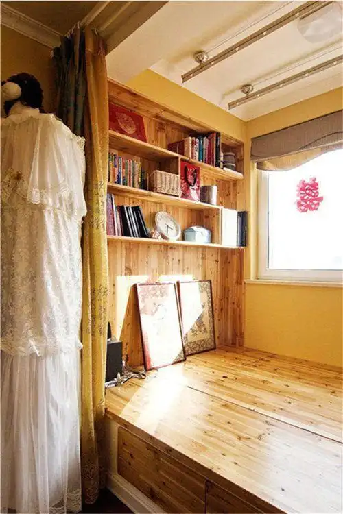 榻榻米小阳台改卧室效果图m.wy100.com/meijv-1297